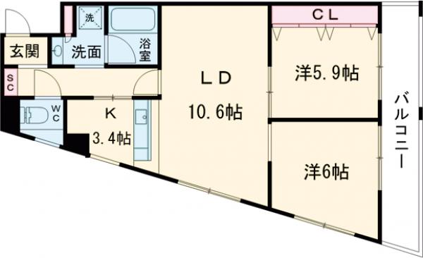2/23 間取