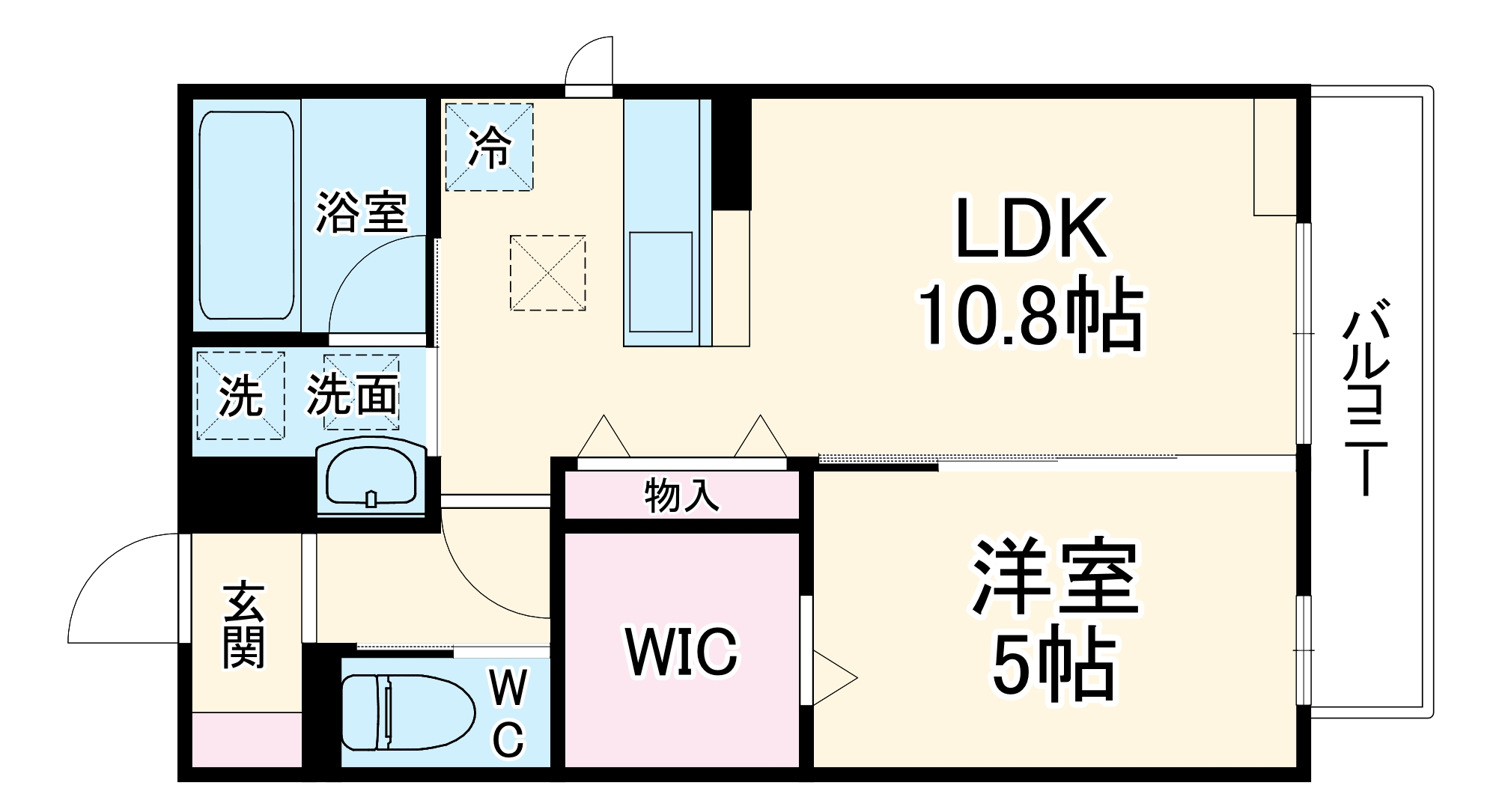 Affinerの間取り