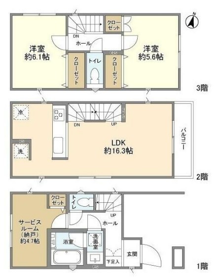 Kolet登戸#04の間取り