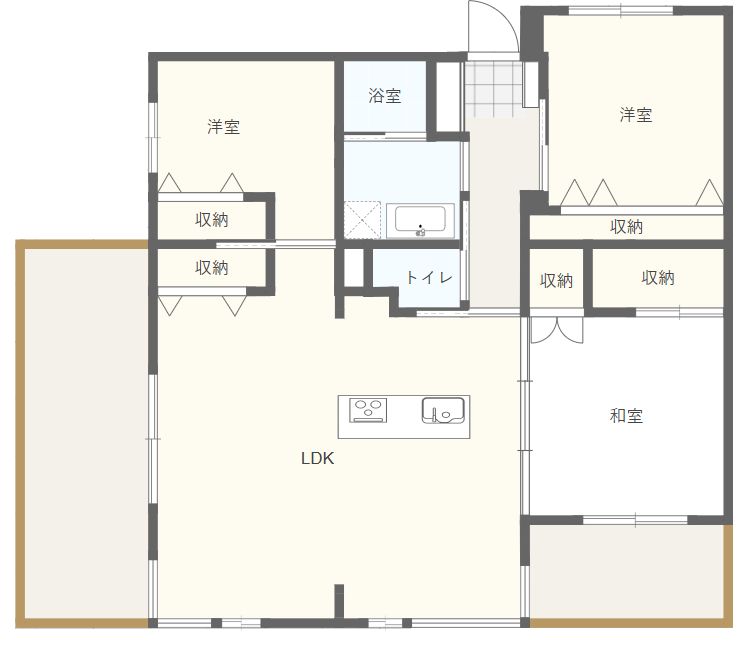 ラメールデトワールの間取り