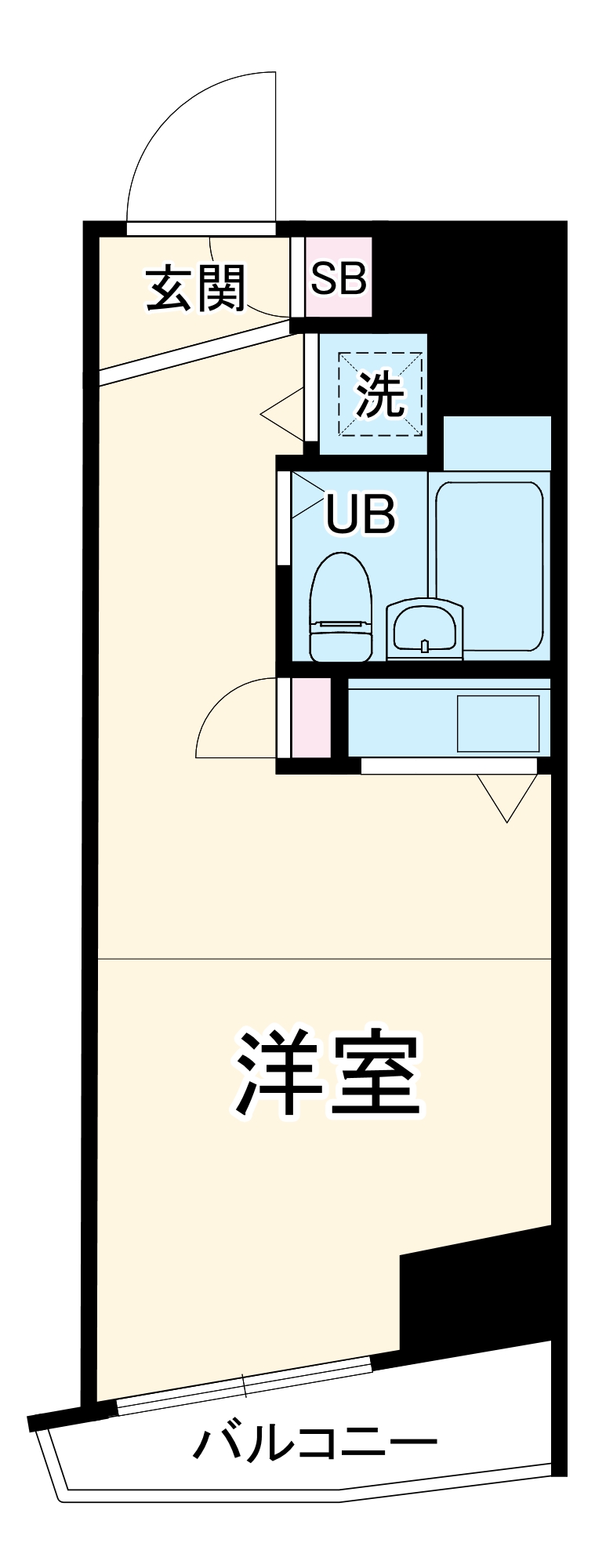 ネオマイム新子安の間取り