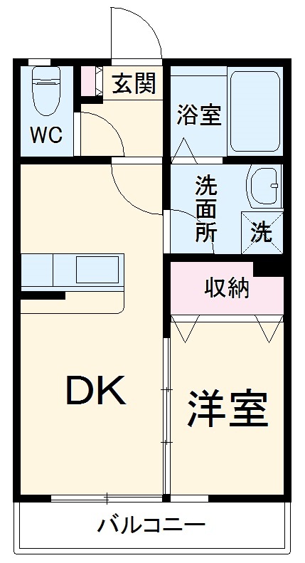 AQUE21の間取り