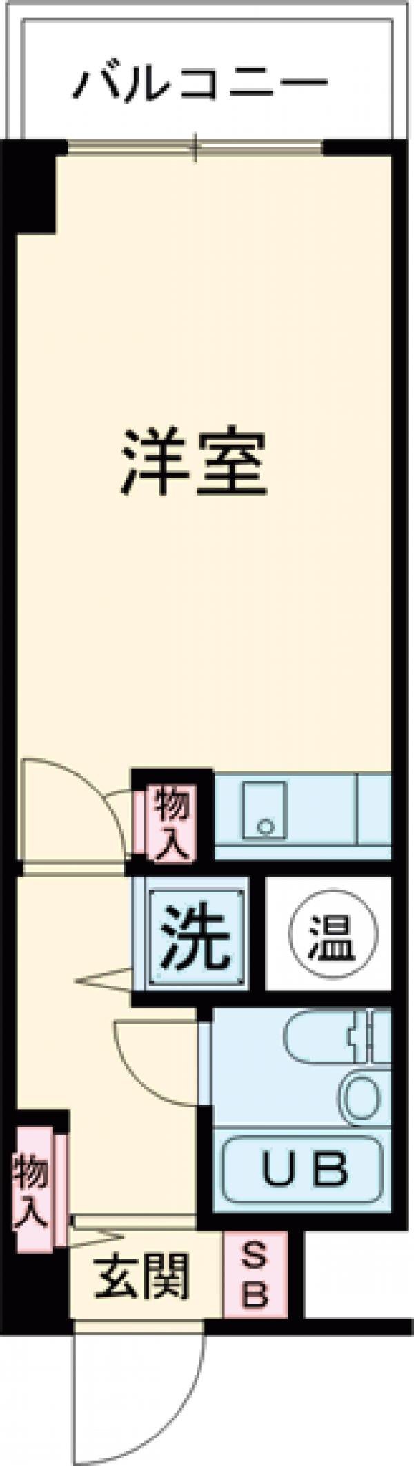 ライオンズステーションプラザ大塚第2の間取り