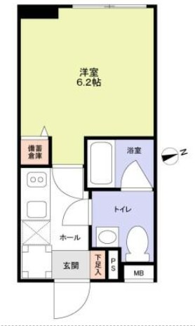 VISTA SHIN‐KOENJI.Sの間取り