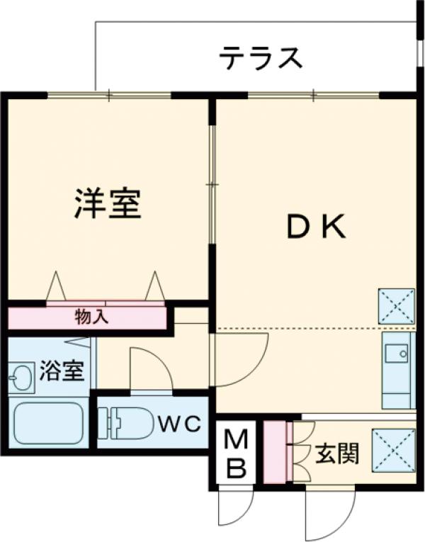 ＯＬＩＯ上北沢の間取り
