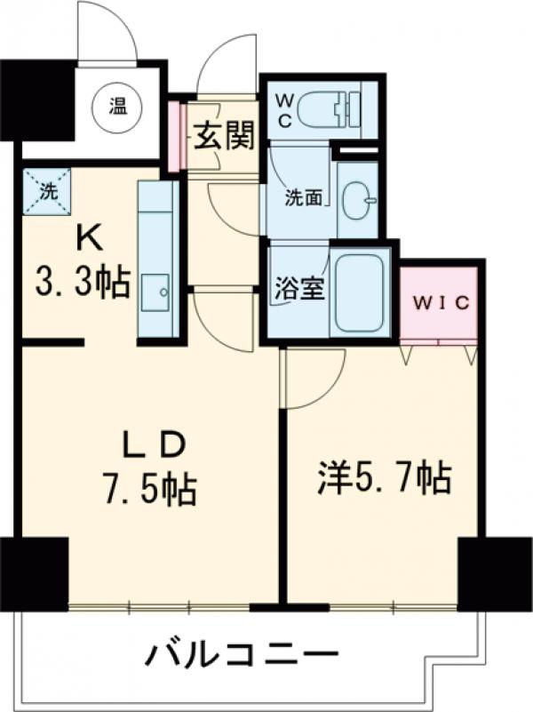 トレステージ目黒の間取り