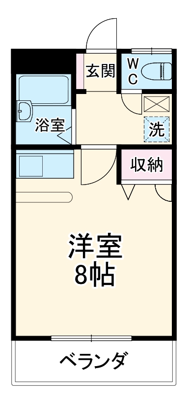 イーストアベニューの間取り