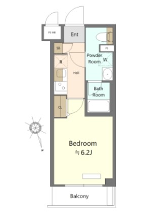 SHOKEN Residence横浜鶴見Ⅱの間取り