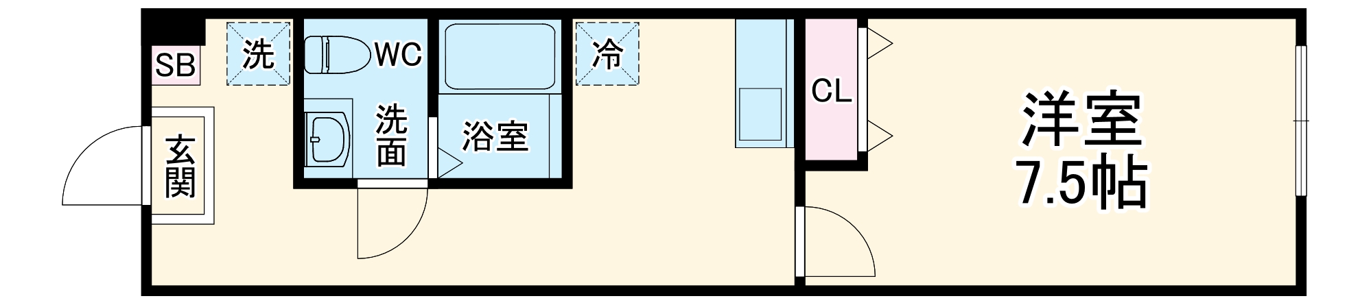 1/3 間取