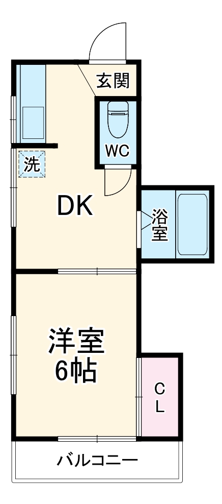 レジデンスフォレスタの間取り