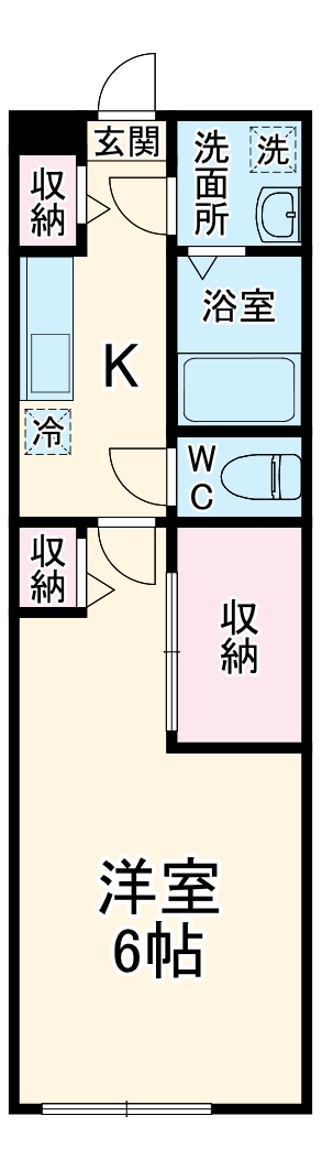 ジェニアルの間取り