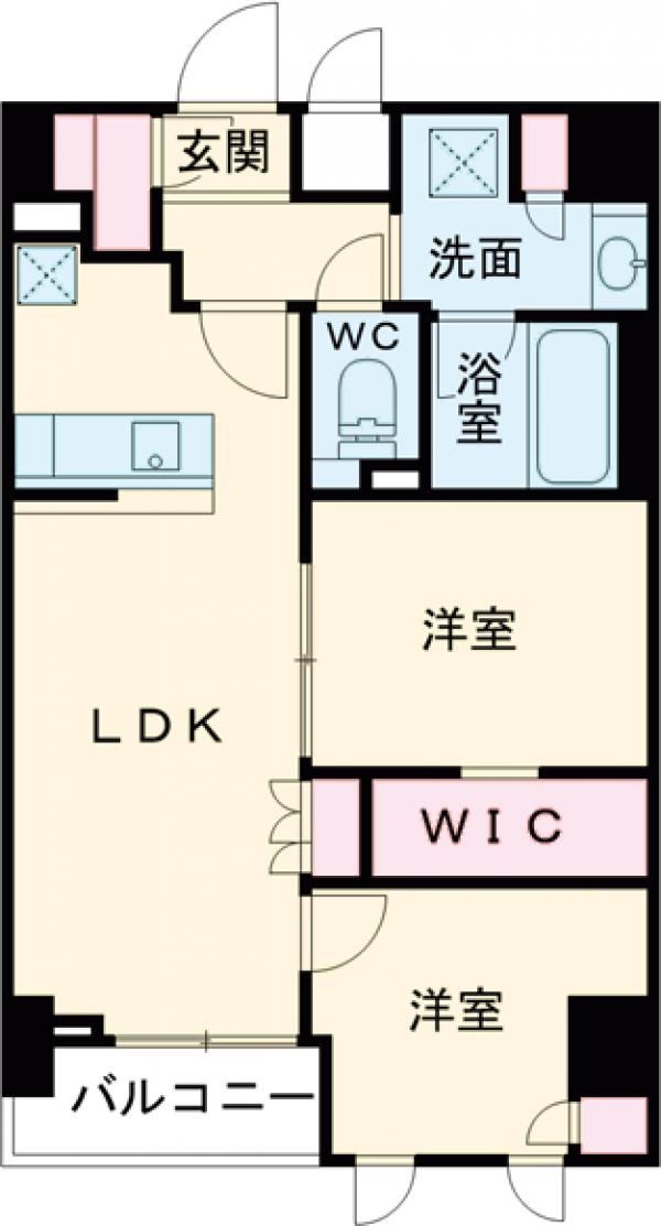 S-RESIDENCE北千住reizの間取り