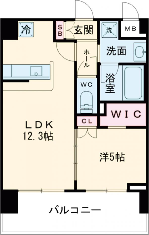 エディアン目黒本町の間取り