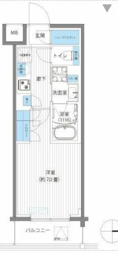 TFレジデンス川崎殿町WESTの間取り