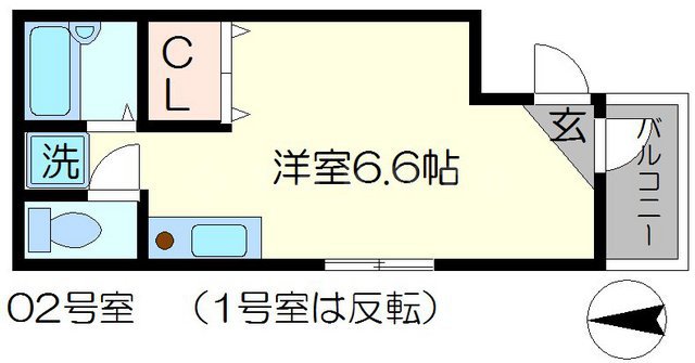 西院ヒルズの間取り