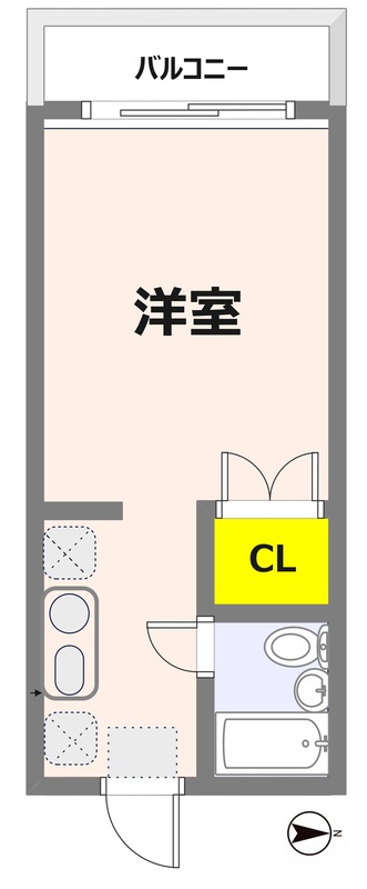 シーガル山手の間取り