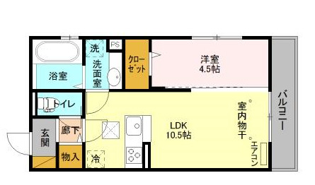 ソラーレ 弐番館の間取り