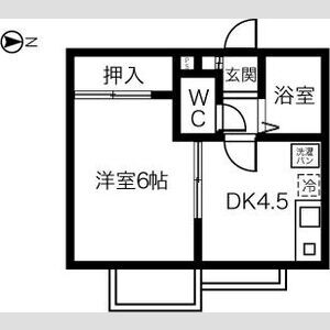 Ｈａｕｓｋａ　Ｔａｌｏ　Ｉｎａｂａの間取り