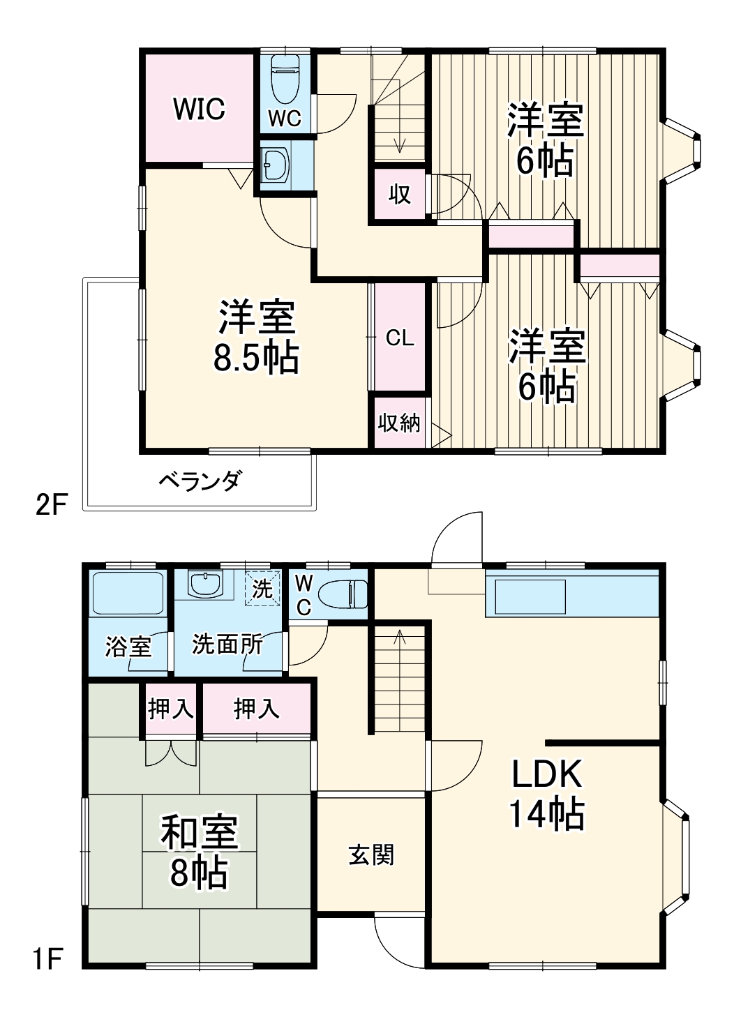 増田邸の間取り