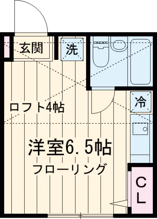 レジデンスYOUの間取り