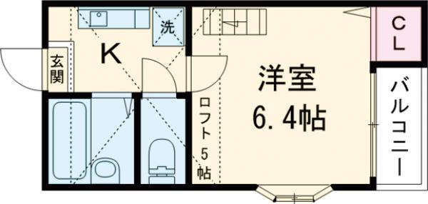 ライゼ立花の間取り