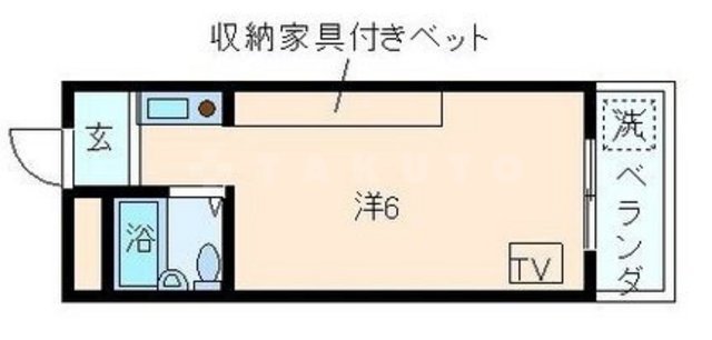 ジオナ柴島Ⅲの間取り
