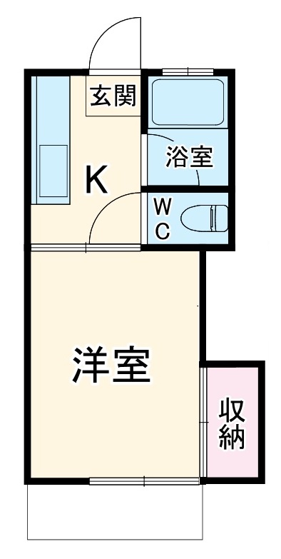 フォレストクラス東海大学前の間取り