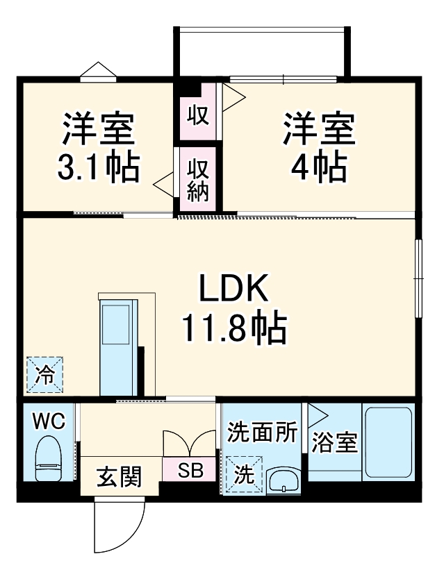 2/30 間取