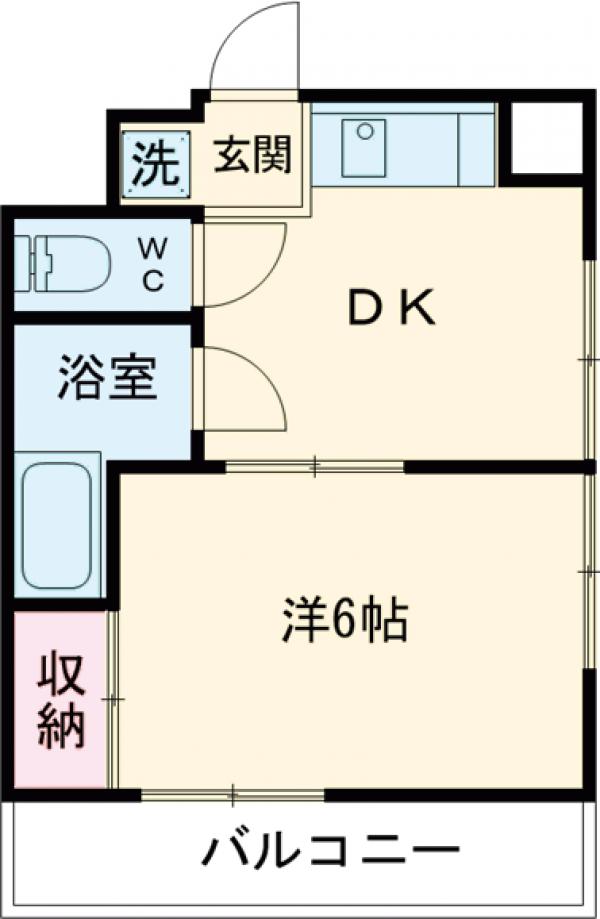 メゾン王城の間取り