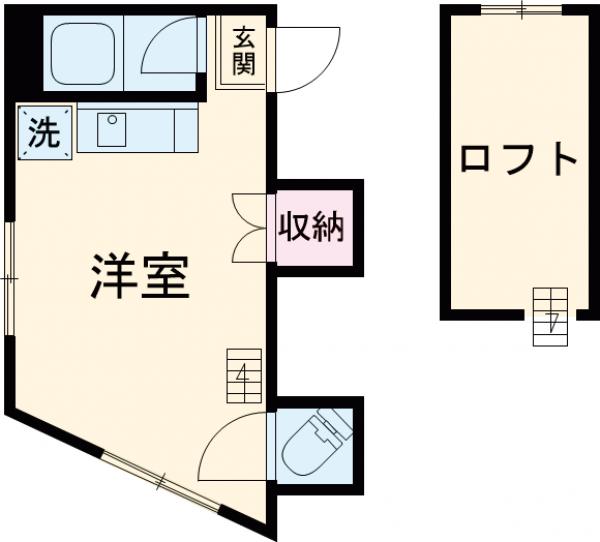 エクセレントコーポ小岩の間取り