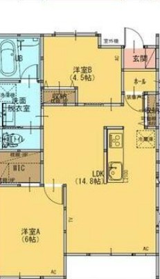 クレストリリオの間取り