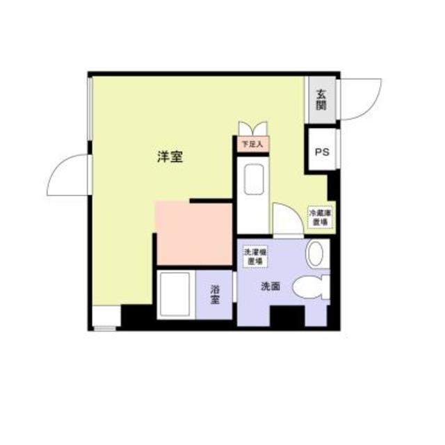 THE Aの間取り