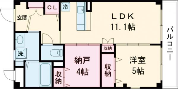 1/8 間取