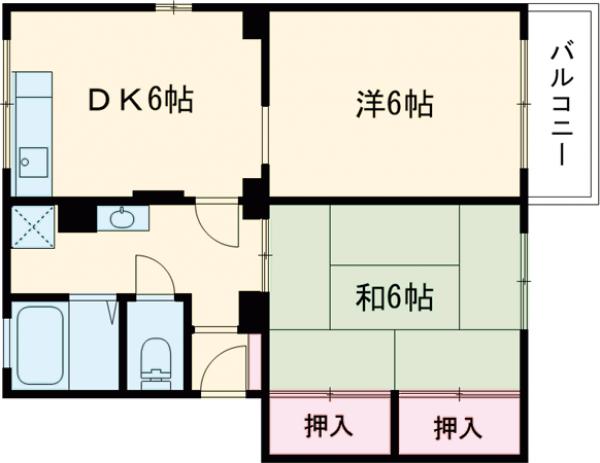 エクセル小西D棟の間取り