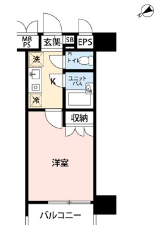 メインステージ大森東の間取り