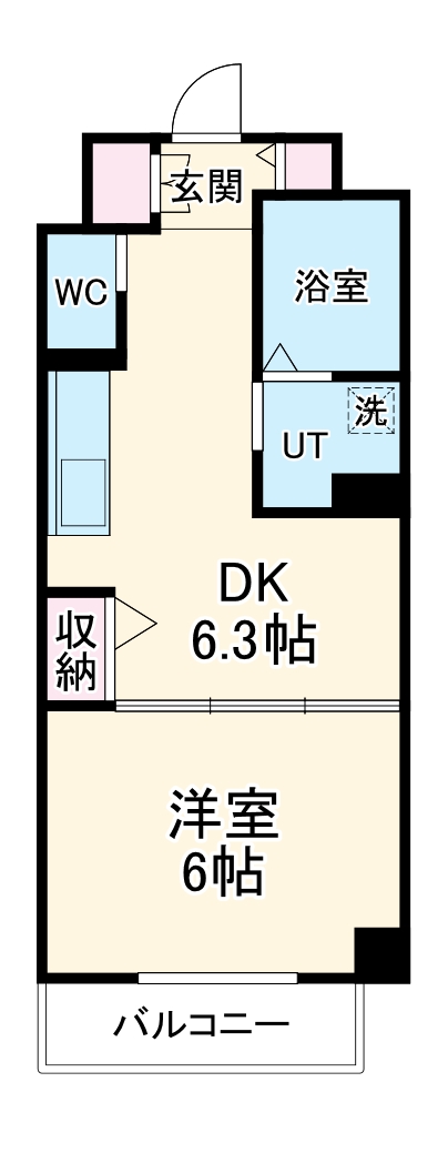 Mv.imp大阪塚本の間取り