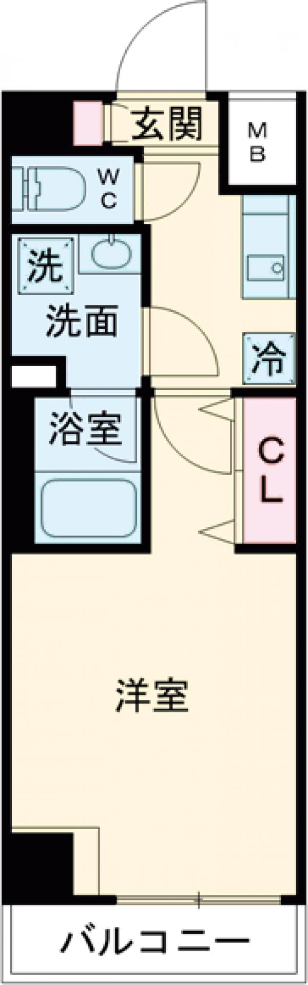 ミライズ東京墨田アネックスの間取り
