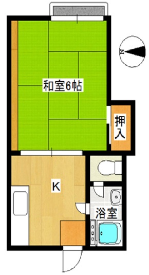 三喜マンションの間取り