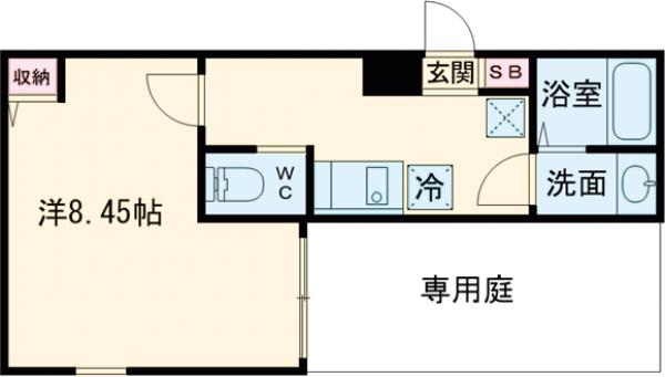 Ｇｌａｄｖｉｓ京都室町の間取り