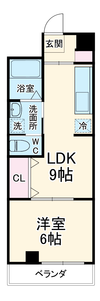 ハイツサハラの間取り