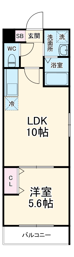 ソリティア梅小路の間取り