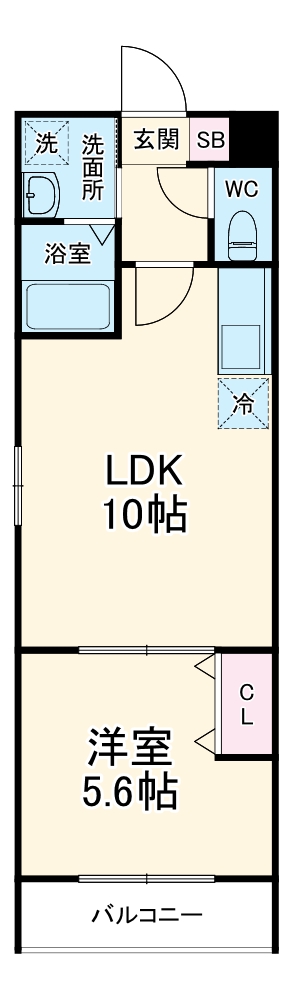 ソリティア梅小路の間取り