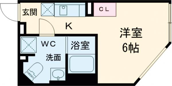SOU高田馬場Ⅱの間取り