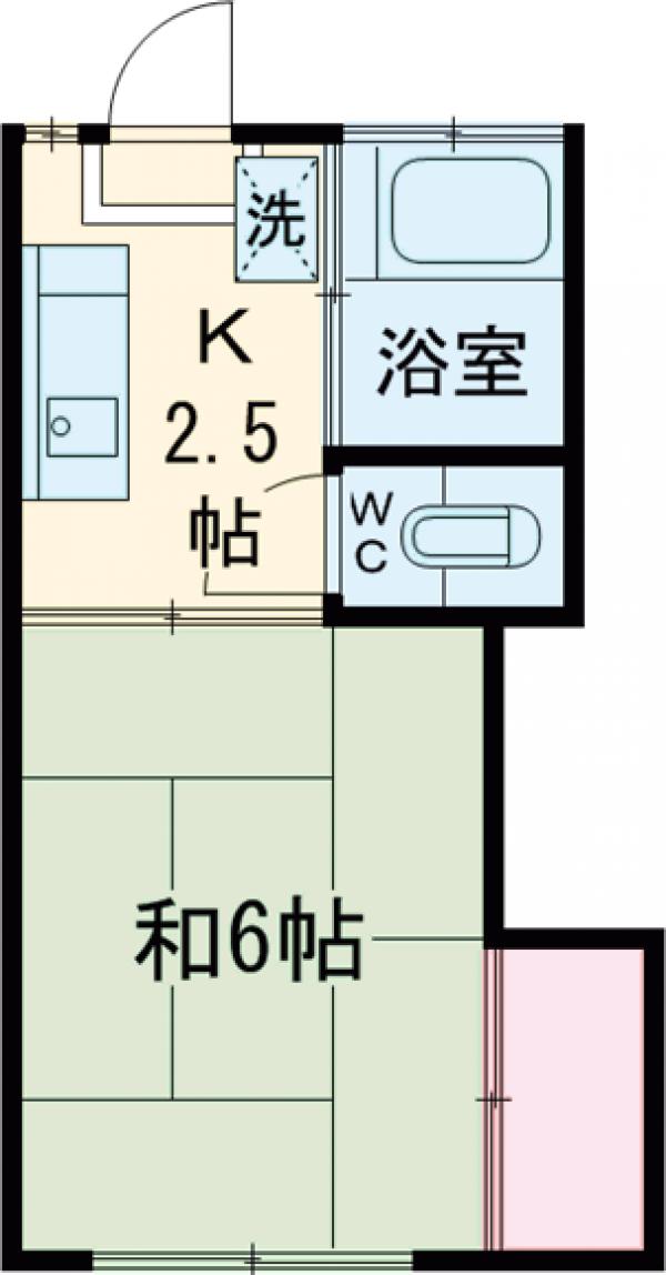 桃井3号館の間取り