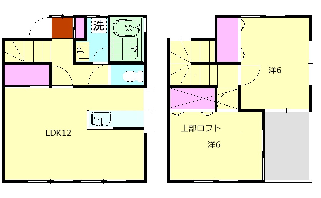 タカタハイツⅤの間取り