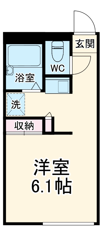 レオパレスプレミールの間取り