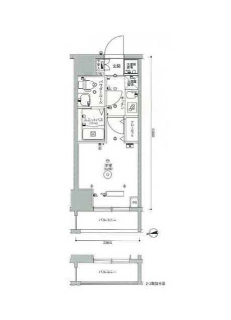 2/30 間取