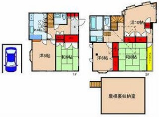 東生田3丁目戸建ての間取り