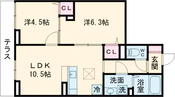 ウィズの間取り