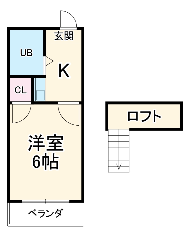 シーズンコート江南駅前の間取り